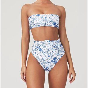 Meshki Hadley High Waisted Bikini Bottoms Baraque